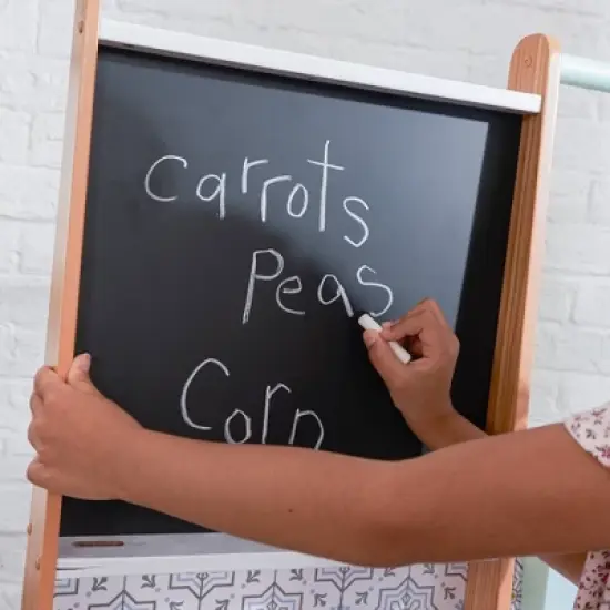 Kidkraft Farmhouse Play Kitchen with 18pc Accessory Play Set image {12}