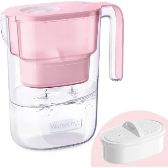 Waterdrop Water Filter Pitcher with 1 Filter,Pink image {9}