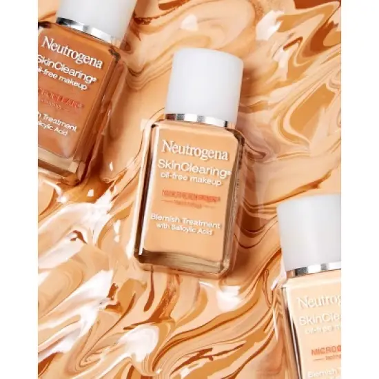 Neutrogena Skin Clearing Oil-Free Liquid Foundation with Salicylic Acid image {1}