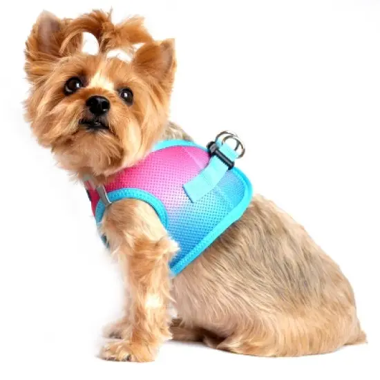 Doggie Design American River Choke Free Dog Harness Ombre Collection-Sugar Plum image {2}
