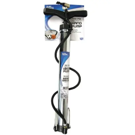 Custom Accessories 100 psi Hand Pump For Bicycle Tires image {1}