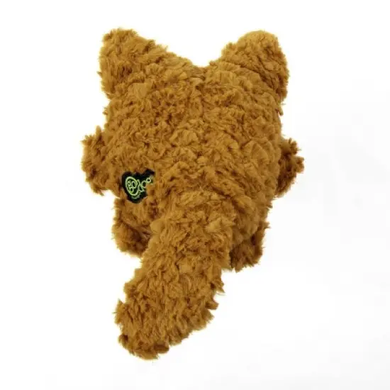 goDog PlayClean Bush Monster Squeaker Plush Pet Toy for Dogs & Puppies image {4}