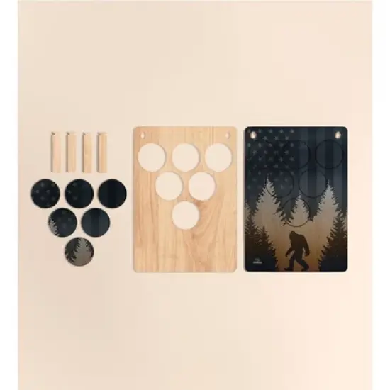 American Sasquatch Cornhole Pong Game image {1}