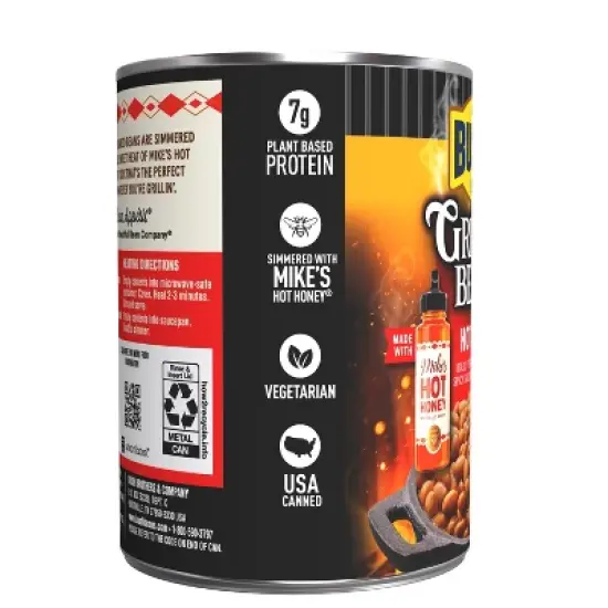 Bush's Grillin' Hot Honey Baked Bean - 21.7oz image {6}