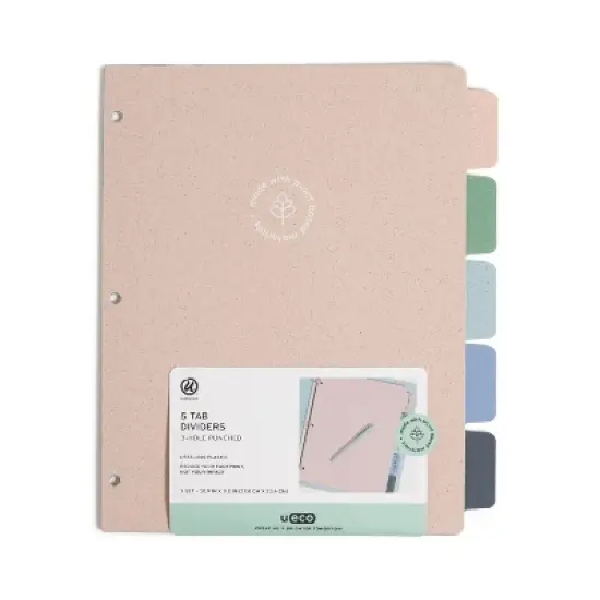 U Brands U-Eco Tab Dividers Core image {2}