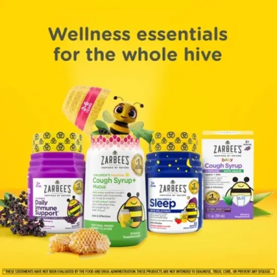 Zarbee's Triple Action Liquid Hydration Pouches - Lemon Lime - 5 fl oz/3ct image {9}