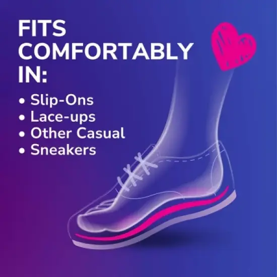 Dr. Scholl's Women's Love your Sneakers with Full Length Shoe Insoles - Trim to Fit - Size 6-10 - 1 Pair image {7}