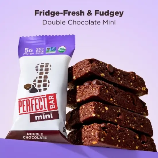 Perfect Bar Double Chocolate Mini Protein Bars - 7oz/8ct image {1}