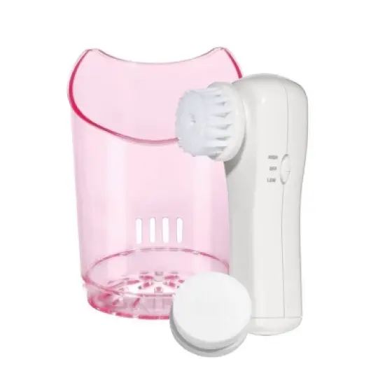 True Glow by Conair Warm Steam Facial Sauna Steamer with Facial Brush - 1ct image {4}