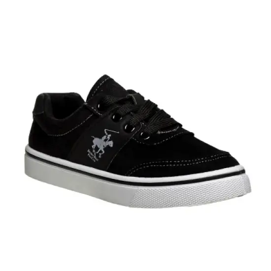 Beverly Hills Polo Club Boys Casual Slip-on Canvas Sneakers Shoes (Little Kids/Big Kids) image {7}