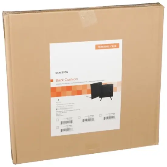 McKesson Back Support Cushion for Lumbar Pain - 18 in x 17 in, 1 Count image {3}