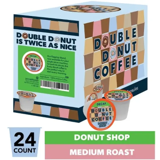Decaf Donut Shop Coffee Pods image {1}