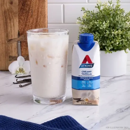 Atkins RTD Shake - Creamy Vanilla image {1}