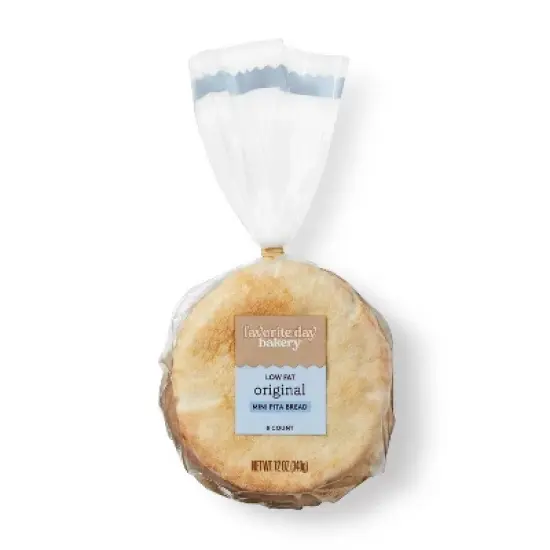 Low Fat Original Mini Pita Bread - 12oz/8ct - Favorite Day&trade; image {3}