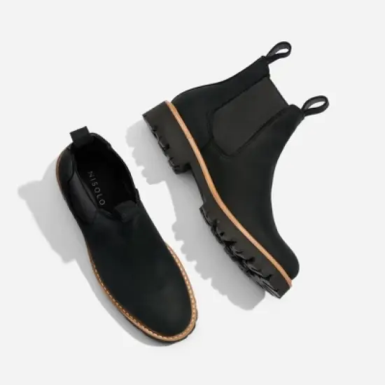 Nisolo Sustainable Women's Go-To Lug Chelsea Boot image {11}