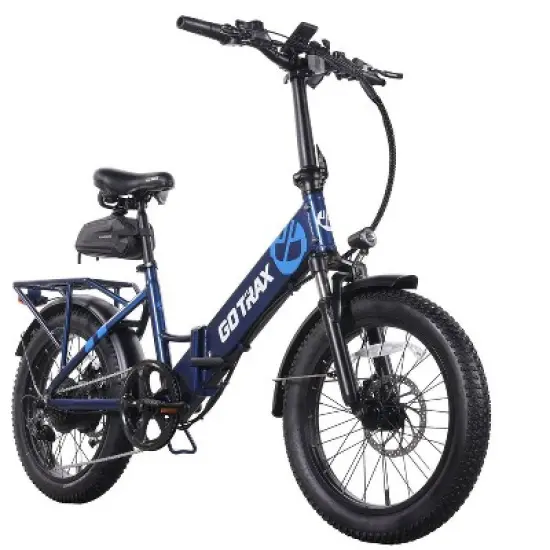GOTRAX Adult F2V2 20" Step Through Electric Folding Bike image {12}