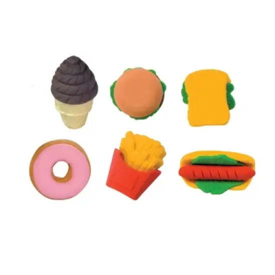 Geddes Snack Attack 3D Scented Eraser Display - 36 per display image {6}