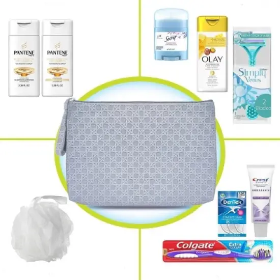 Convenience Kits International Women's Bath and Body Premium Travel Kit - Trial Size - 10ct image {1}