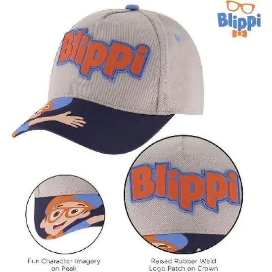 Boys CoComelon and Blippi Toddler Baseball Hat image {2}