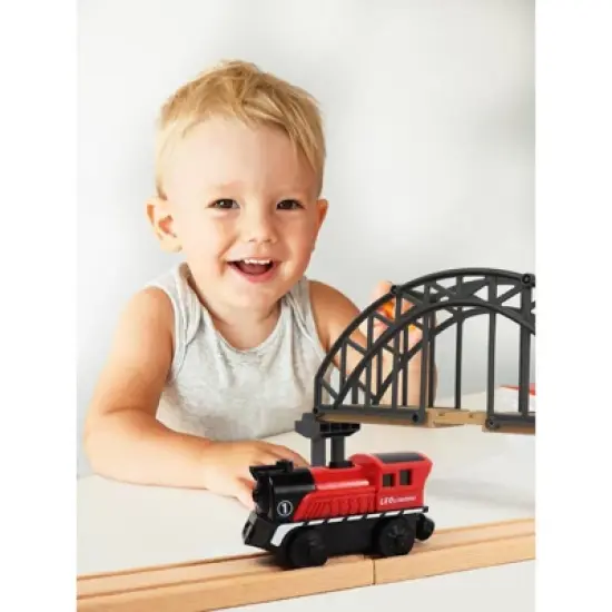 Leo & Friends Battery Powered Engine Railway image {2}