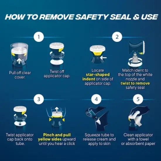 Advil Targeted Relief Pain Relieving Cream with Massage Applicator - 2.5oz image {8}