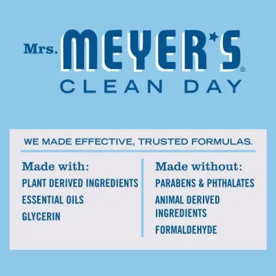 Mrs. Meyer's Clean Day Fabric Softener - Rain Water - 32 fl oz image {4}