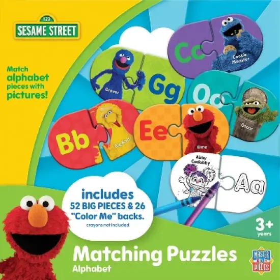 Sesame Street Alphabet Matching Puzzle image {1}