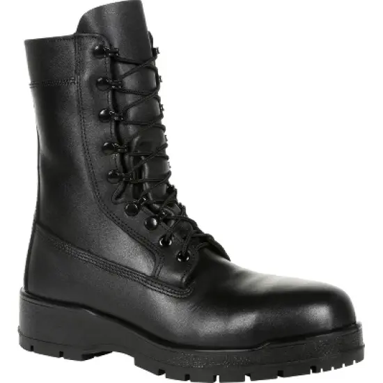 Men's Rocky Navy Inspired 9" Steel Toe Boot image {2}