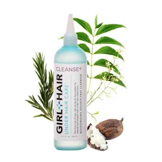 Girl+Hair Cleanse with Shea Butter & Tea Tree Oil Ultra Moisturizing Sulfate Free Shampoo - 10.1 fl oz image {2}