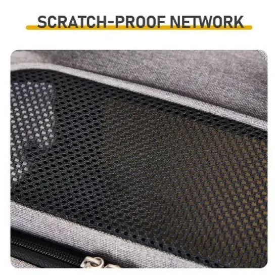 Munora - Expandable Pet Carrier Backpack - Front & Back Extension - Breathable Mesh Travel Pack for Small Dogs/Cats up to 26 lbs image {4}