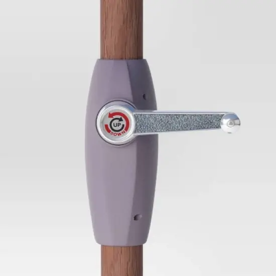 9'x9' Market Patio Umbrella - Light Wood Pole - Threshold&trade; image {4}