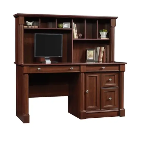Palladia Computer Desk and Hutch -  Sauder image {19}