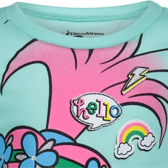 DreamWorks Trolls Poppy T-Shirt and Leggings Outfit Set Toddler to Little Kid image {7}
