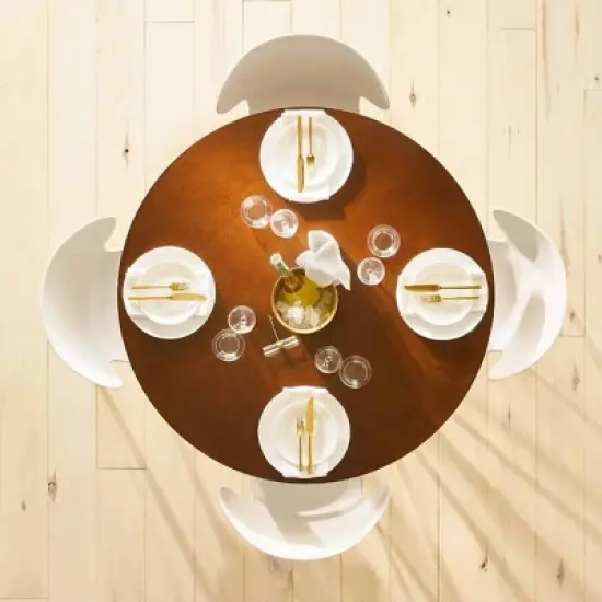 44" Maston Dining Table Round Hazelnut - Threshold&trade; image {6}