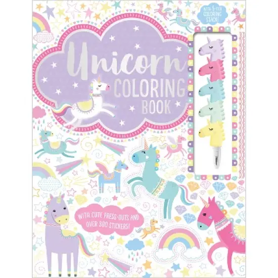 Unicorn Coloring Book - by  Make Believe Ideas (Paperback) image {1}