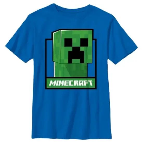 Boy's Minecraft Creeper in a Box T-Shirt image {4}