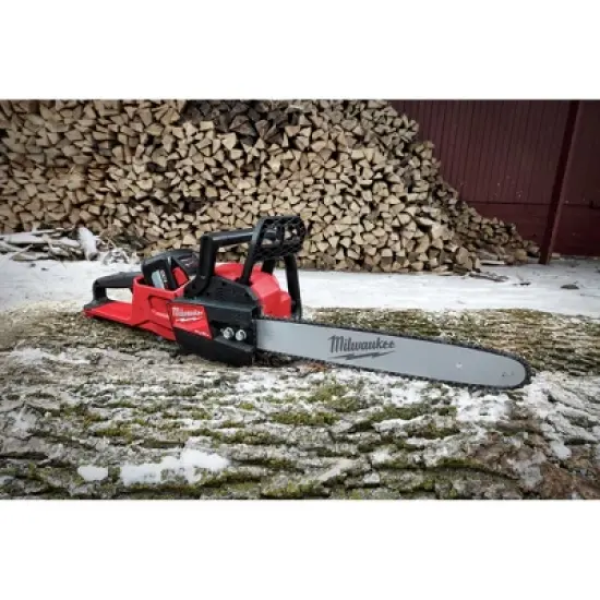 Milwaukee  M18 FUEL Brushless Lithium-Ion Cordless 16 in. Chainsaw (Tool Only) New image {9}