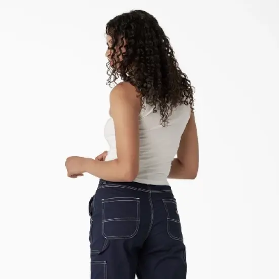 Dickies Women's Graphic Cropped Tank Top image {1}