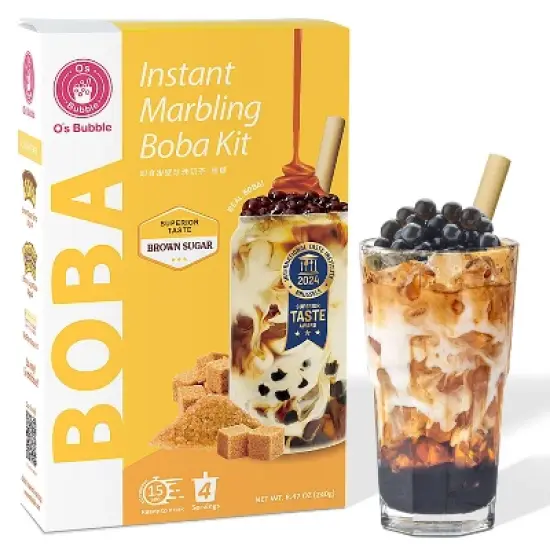 O's Bubble Instant Marbling Boba Kit - 8.47oz image {1}