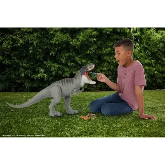 Jurassic World Rebirth Super Colossal Tyrannosaurus Rex Action Figure, T-Rex Dinosaur Movie Toy image {1}