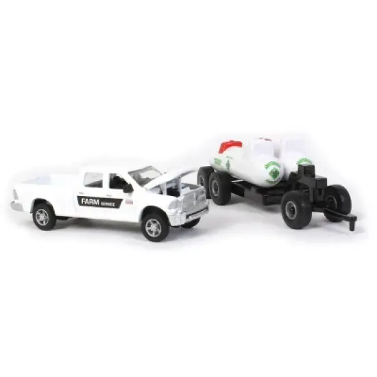ERTL 1/64 Dodge Ram Pickup with Dual Anhydrous Ammonia Tank Carrier 16380 image {3}
