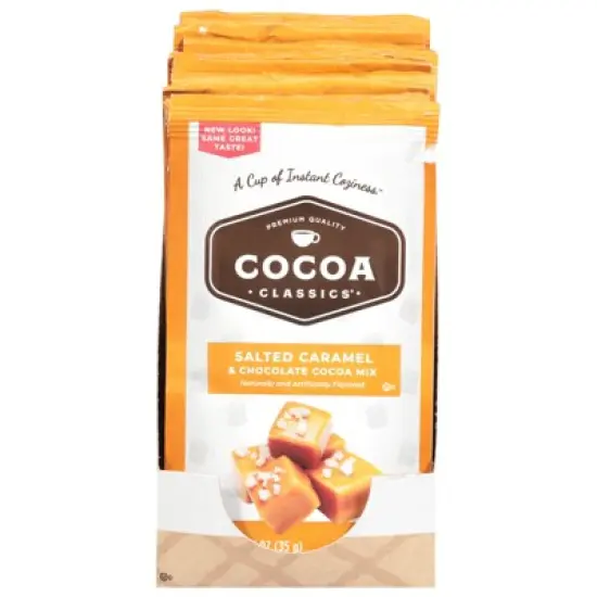 Cocoa Classics Cocoa Packet Salted Caramel - Case of 12/1.25 oz image {2}