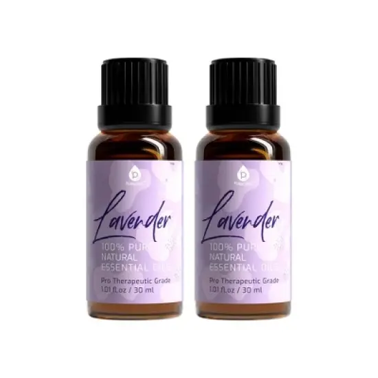 Pursonic 100% Natural Lavender Essential Oils, Pro Therapeutic Grade - 2 Count 30ML Each image {3}