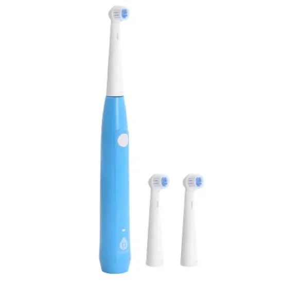 Pursonic RET20USB Rechargeable Electric Toothbrush in Blue with 3 Brush Heads image {6}