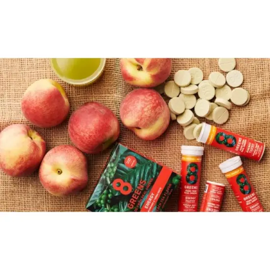 8Greens Mega Energy Single Functional Tube Dietary Supplement - 1.7oz image {7}