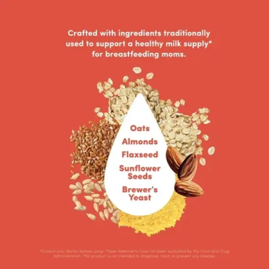 Oat Mama Lactation Bars - Chocolate Almond Coconut - 6.35oz/5ct image {3}