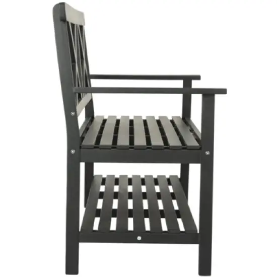 Mayer 2 Seat Bench - Outdoor - Safavieh image {3}