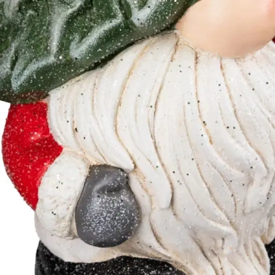 Northlight Lighted Gnome with Penguins Christmas Decoration -17" - Clear LED Lights image {10}