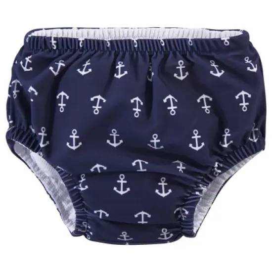 Hudson Baby Infant and Toddler Boy Swim Diapers, Anchors image {3}