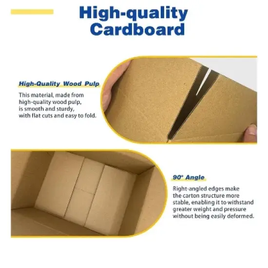 Partners 6x4x4&rdquo; 25-Pack Corrugated Boxes image {3}